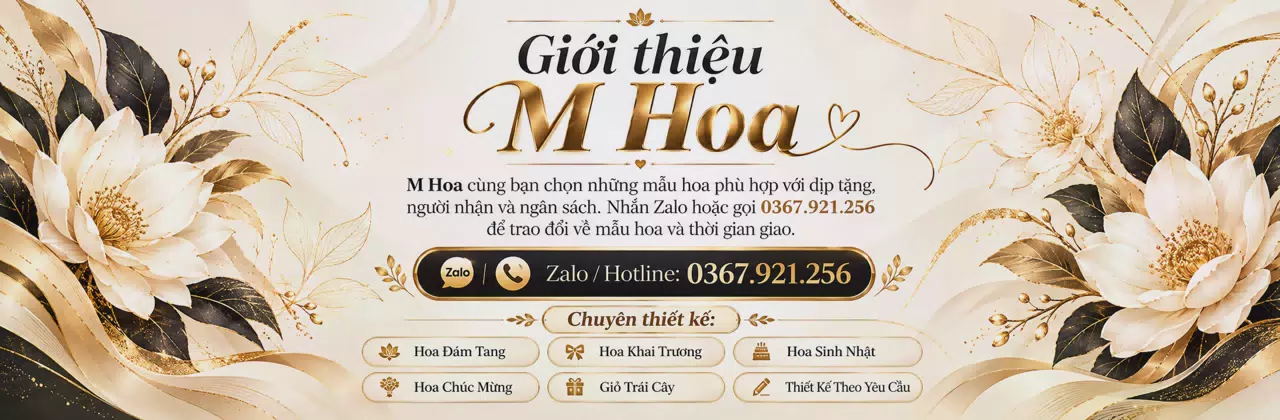 Ảnh bìa Shop hoa tươi Xã Vĩnh Thuận Hải Phòng - Tư vấn hoa theo từng dịp